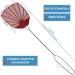 6 Pack Extra Long Handle Fly Swatters for Indoor/Outdoor Pest Control - W4W Bug & Fly Swatter - Buy Online on GoSupps.com