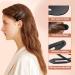 ANYI Metal Barrettes Snap Hair Clips 40 pcs - 2 Inch Black No Slip Hair Accessories for Girls, Teens, Women - Buy Online on GoSupps.com