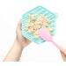 Caflower Lick Mat for Dogs and Cats - Food Grade Silicone Mat with Suction Cups | Reduce Anxiety & Boredom | Includes Spatula | Hexagonal Design - Buy Online on GoSupps.com