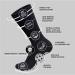Non-Skid Diabetic Cotton Crew Socks 6-Pack Medium - Black - Buy Online on GoSupps.com