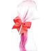 Cheerleader Gifts Softball Cheer Bows - Breast Cancer Awareness Hair Ties - 6 Hair Bows for Girls & Women - Elastic Ponytail Holders - 2pc Set in Black - Buy Online on GoSupps.com