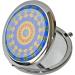 Buy ROBIN Metal Pocket Mirror with 2x Magnification - Perfect for Travel | International Shipping Available - Buy Online on GoSupps.com