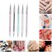 5 PCS Double Ended Nail Art Liner Brushes & Drawing Pens Set for Manicure - Perfect for French Nails, Carving, and DIY Nail Art - Buy Online on GoSupps.com