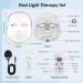 LED Fack Mask Face Light Therapy Mask 7 LED Light Therapy Facial Mask for Skin Care Red Light Therapy Mask for Acne Face Skin Treatment Blackhead Remove Anti Aging Microdermabrasion - Buy Online on GoSupps.com