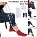 /L Sock Aid Easy On and Off Stocking Slider Pulling Assist Device Compression Sock Helper Aide Tool Dressing Assist for ElderlyPregnant - Buy Online on GoSupps.com