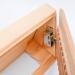 Handua 24" Wooden Corner Baseboard Register | Return Air Grille | Natural Red Oak Air Diffuser | Decorative Vent Cover for 24" Baseboard Space - Buy Online on GoSupps.com