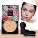 Mushroom Head CC Cream Foundation & BB Cream Set with 2 Sponges - Long Lasting Matte Concealer - Natural - Buy Online on GoSupps.com