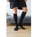 Yomandamor Men's Bamboo Diabetic Over The Calf Socks 4-Pack Black | Size 10-13 - Buy Online on GoSupps.com