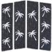 Ho Stevie! Front Traction Pad - Black with White Palm Trees | Surfboard & Skimboard Accessory - Buy Online on GoSupps.com