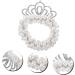 minkissy Girls Hair Accessories Ponytail Holder Girl Hair Tie Hair Ties for Girls Elastic Hair Tie for Girl Pearl Hair Tie Girl Hair Scrunchies Elasticity Hair Rope Plastic Child - Buy Online on GoSupps.com