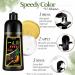 Buy 3-in-1 Black Hair Dye Shampoo | Instant Gray Hair Coverage | Long-Lasting Color Kit for Men & Women | Ginger Plant Extracts | Fast International Shipping - Buy Online on GoSupps.com