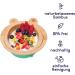 Little Fox Baby Bamboo Bowl with Suction Cup & Spoon | Non-Slip Design | Eco-Friendly Gift Box - Frog - Buy Online on GoSupps.com