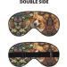 Corgi Floral Spring Garden Double-Sided Eye Mask | Soft & Light Blocking for Enhanced Sleep Quality - Shop Now - Buy Online on GoSupps.com