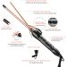 Haglater 3/8 Inch Curling Wand - Ceramic Barrel Curling Iron for Short & Long Hair - 9mm Thin Curling Tong with Adjustable Temperature - Buy Online on GoSupps.com