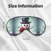 Buy SSIMOO Christmas Snowman Print Eye Mask | Double-Sided Soft Light Blocking Sleep Mask | Enhance Sleep Quality International Shipping - Buy Online on GoSupps.com