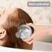 Lollanda Silicone Scalp Massage Brush for Hair Growth | Relaxing Head Massage & Shampoo Brush - Wet & Dry Use - Gray - Buy Online on GoSupps.com