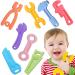 8 Pack Baby Teething Toys for Baby 0-6 Months 6-12 Months BPA Free Silicone Molar Teether Hammer Wrench Spanner Pliers Shape Easy to Clean Baby Boy or Girls Chew Toys Gifts