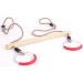 PLAYBERG Kids Trapeze Swing Bar with Rings - Hanging Ropes Included - Buy Online on GoSupps.com