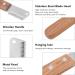 Dog Stripping Knife Pet Shedding Tools Eliminate Knots Reduce Hair Loss Professional Dog Plucking Knife with Wooden Handle for Pets - Buy Online on GoSupps.com