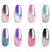 Omainy Gel Nail Polish Set -Color Changing Gel Nail Polish Set Purple Blue Pink Red Laverder Wind Red Black Color Changing Gel Polish Soak Off UV LED Thermal Temperature Art (8PCS001) 8PC-001