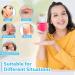 Silicone Ice Roller for Face - Skin Care Facial Tool for Icing - Pink - Buy Online on GoSupps.com