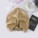 ZIMASILK 22 Momme Organic Pure Mulberry Silk Bonnet | Silk Sleep Cap for Women Hair Care | Golden Color | One Size - Buy Online on GoSupps.com
