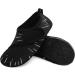JIASUQI Kids Water Shoes Quick Dry Barefoot Aqua Socks - 12/12.5 UK Child, Black - Buy Online on GoSupps.com