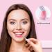 Arqumi Silicone Lip Brush Set - 6 PCS Makeup Brushes with Dirt-proof Caps, Lipstick Applicator Brushes for Lip Gloss, Eyeshadow, Lip Cream - Pink & Purple - Buy Online on GoSupps.com