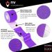 NV Compression Kinesiology Tape - 5m Roll for Sports & Injury Recovery (Purple) - Buy Online on GoSupps.com