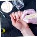 FRCOLOR 3 Sets Nail Polisher Nail Supplies Nail Tool Professional Nail Kit Nail Grinding Brushless Professional Nail File Manicure Supplies Nail Art Kit Plastic Electric White - Buy Online on GoSupps.com
