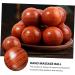 Magiclulu 6 STK Solid Wood Massage Ball Roller | Baoding Balls for Muscle Massage & Hand Training | Chinese Wooden Massage Balls - Buy Online on GoSupps.com