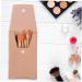 Buy Minkissy 2 Sets Travel Makeup Brush Kit - Foundation Lip & Powder Applicators for Women - Mini Aluminum Tube Cosmetics - Buy Online on GoSupps.com