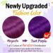 Runature Purple I-Tip Hair Extensions - 25 Strands 45cm Real Hair Hot Pink Keratin Bonding - 18 Inch 25g - Buy Online on GoSupps.com