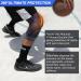 SPOTBRACE Knee Braces with Side Stabilizers & Patella Gel Pad - 2 Pack Knee Compression Sleeve for Pain Relief Joint Support for Men & Women | Ideal for Arthritis & Meniscus Tear - Gray - Buy Online on GoSupps.com