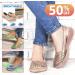 Creev Women's Closed Toe Sandals - Soft Leather Flat Leisure Shoes Breathable Hollow Design for Summer Hiking - Pink 43 EU & Rose Rood 42 EU - Buy Online on GoSupps.com