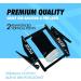 Stag Clipper On Professional Grade Table Tennis Net & Post Set - Easy Setup, Spring Clamp, Indoor/Outdoor Snap-On Ping Pong Net Post (Alloy Steel) - Buy Online on GoSupps.com