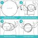 BooTaa 2 Pack 29 Large Dart Board Game Set with 20 Sticky Balls - Fun Indoor/Outdoor Party Game for Boys and Girls, Birthday Toy Gifts for Kids Ages 3-12 - Earth-Western Eastern Hemisphere - Buy Online on GoSupps.com