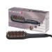 Remington smoothing brush 2in1: smooth iron & hair brush for a reduced styling time (ceramic-coated & antistatic bristles with cool ends digital display 150-230 C) CB7400 black