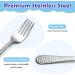 HaWare Kids Forks Set - 6 Pcs Stainless Steel Toddler Cutlery, Safe Self-Feeding Utensils, Dishwasher Safe - Buy Online on GoSupps.com