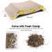 PrimePets 2 Pack Reversible Cardboard Cat Scratcher Pads with Catnip - Corrugated Cat Scratching Lounge Sofa Bed Replacement Pad - Buy Online on GoSupps.com