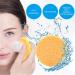 12Pcs Large Reusable Natural Face Sponges for Cleansing and Makeup Removal | Cellulose Pads for Facial Cleaning | SPA Quality Face Wash Sponge - Buy Online on GoSupps.com