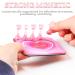 Shop BQAN Heart Acrylic Nail Holder - Perfect for Press Ons Nail Display & Practice | Reusable Adhesive Putty | Essential Nail Tech Supplies in Pink - Buy Online on GoSupps.com