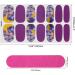 MWOOT 16 Sheets Full Wraps Nail Stickers Assorted Leopard Self Adhesive Nail Polish Stickers with Nail File Nail Art Decals Strips Manicure Kits for DIY Nail Art - Buy Online on GoSupps.com