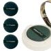 3 pieces boxed makeup puff available on both sides of the material precision no waste makeup perfect fit to the face makeup tool Air cushion puff (Pineapple)