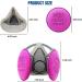 Half Facepiece with 2097 Filter MYGCCA Resin Respirator with Filters for Dust Organic Vapor Used in Painting Woodworking Epoxy Welding  - Buy Online on GoSupps.com