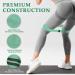 Resistance Bands Set - Booty Hip Bands for Legs Shoulders and Arms Exercises - Perfect for Fitness Glute or Squat Workout - 4 Non-Rolling Circle Bands - Buy Online on GoSupps.com