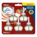 Glade PlugIns Air Freshener Refill Scented and Essential Oils for Bathroom and Home Fragrance Apple Cinnamon 5 Count