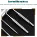 304 Steel Toothpick Cleaning Set | Portable Key Trailer Outdoor Cleaning Tool Kit - J5X4 Keychain - Buy Online on GoSupps.com
