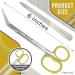 Medipaq Yellow Long Handle Toenail Scissors with Free Nail File - Ideal for Tough Toenails - Extra Leverage for Elderly & Limited Mobility - Buy Online on GoSupps.com