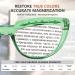 Eyekepper Rhinestone Reading Glasses for Women - Oversize Green Half-Moon Readers +2.75 Diopters - Buy Online on GoSupps.com